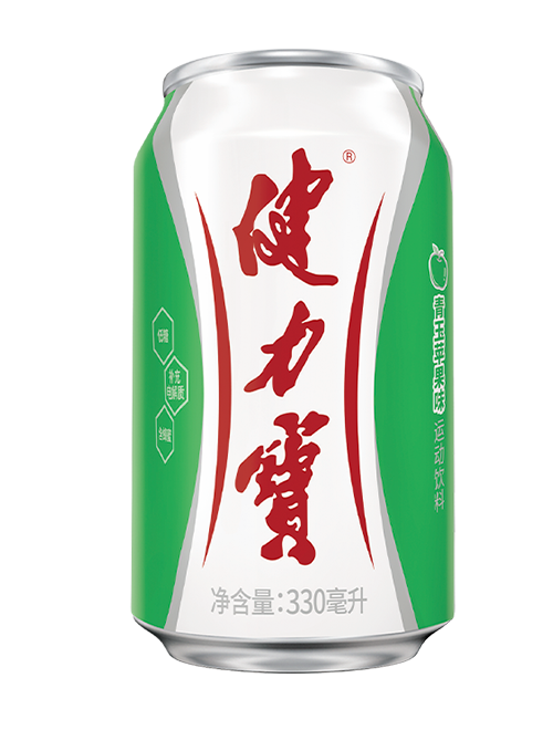 百乐博青玉苹果味运动饮料（含气型）